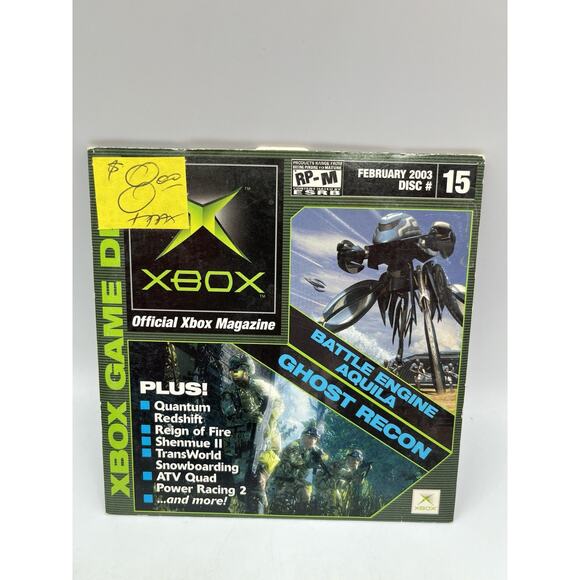 Official Xbox Magazine Demo Disc #15 - February 2003 - Tested - Picture 1 of 5